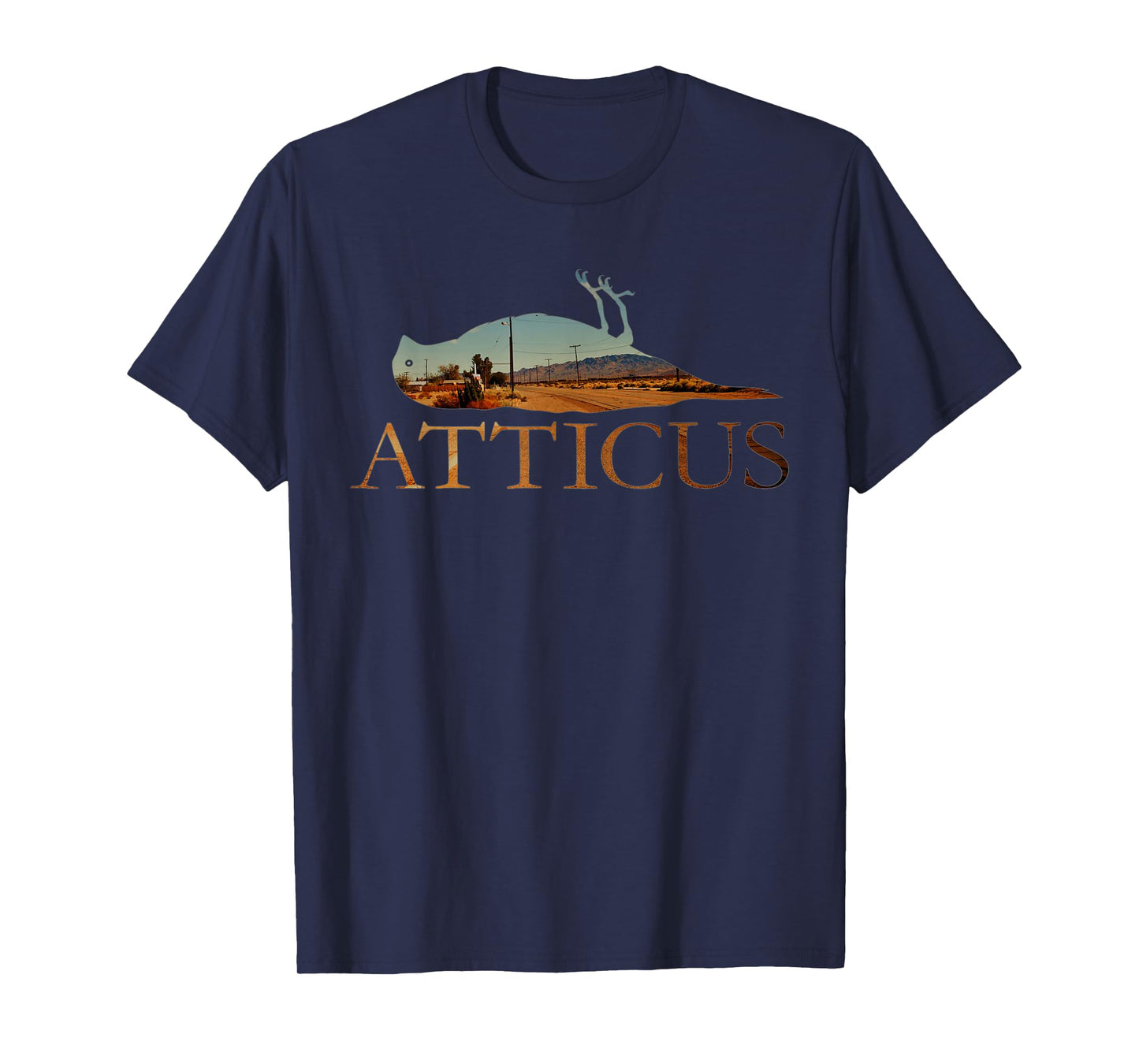 ATTICUS Horizon Bird T Shirt (Photo Print) T-Shirt