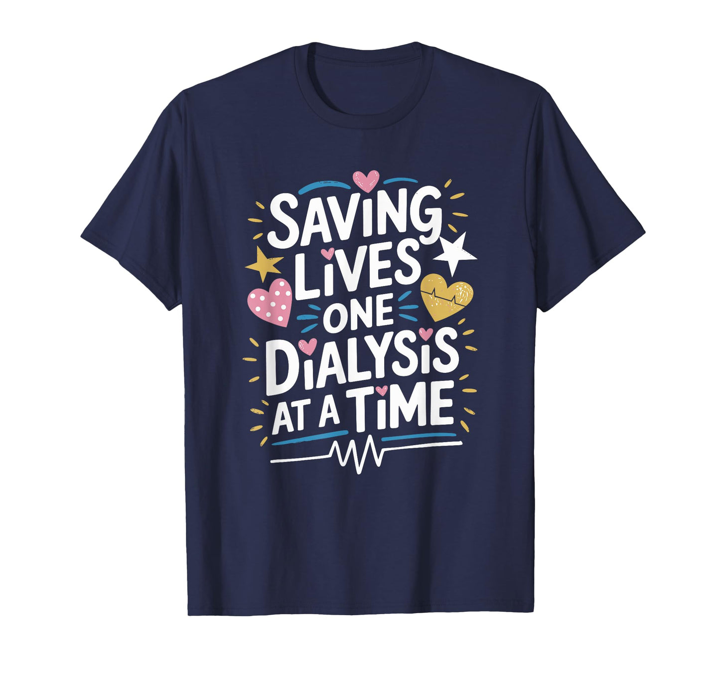 Dialysis Technician Kidney Nurse Design for Dialysis Tech T-Shirt