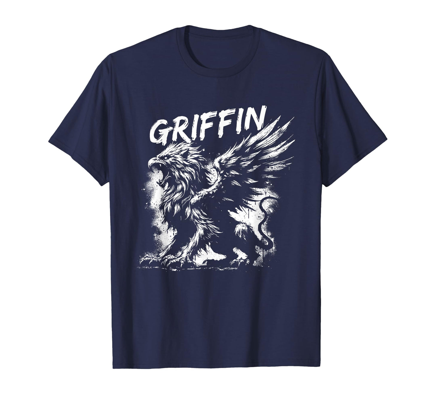 Griffin - Vintage Mythical Creature Griffin Lover T-Shirt