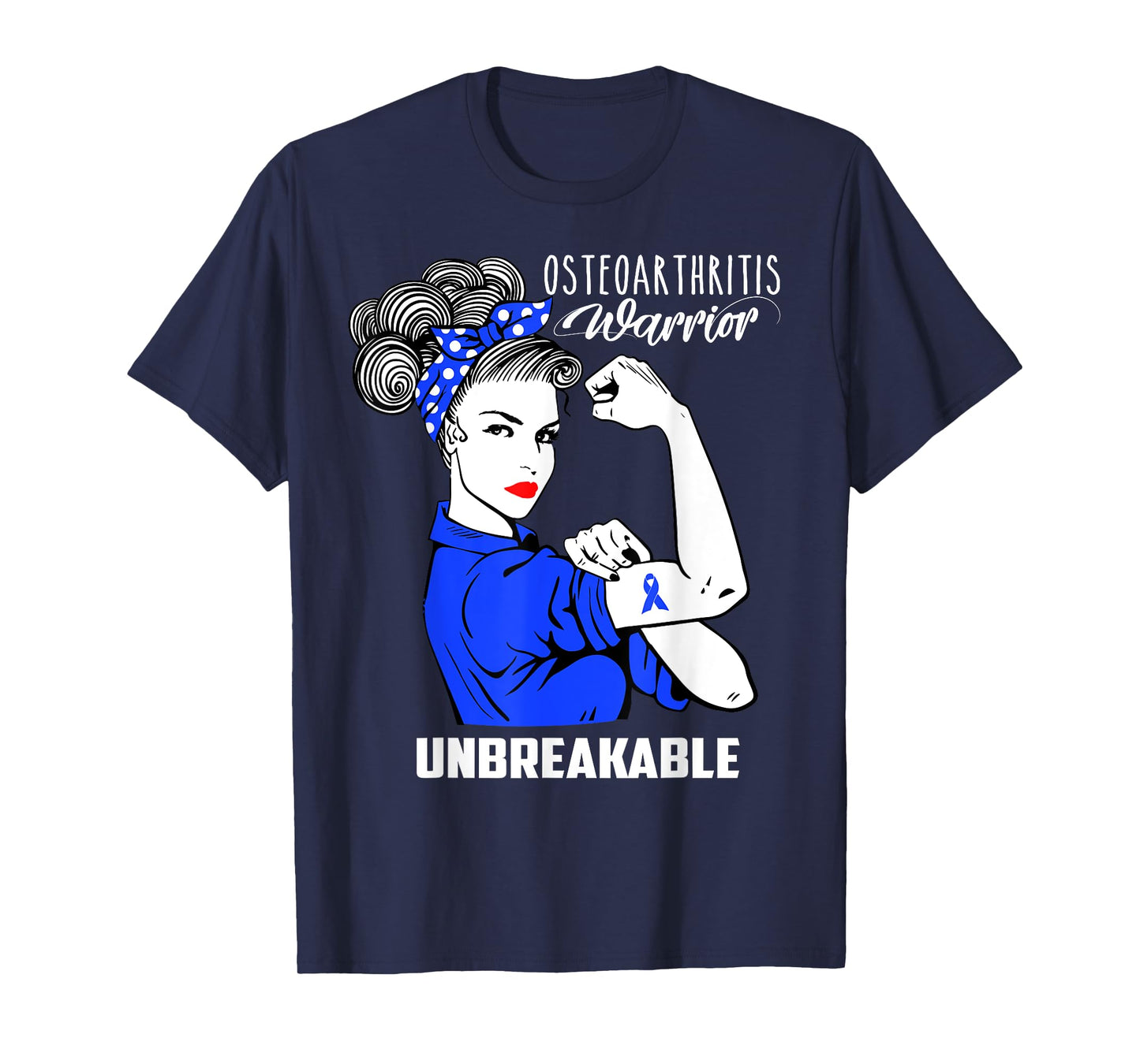 Osteoarthritis Warrior Unbreakable Shirt Awareness Gift