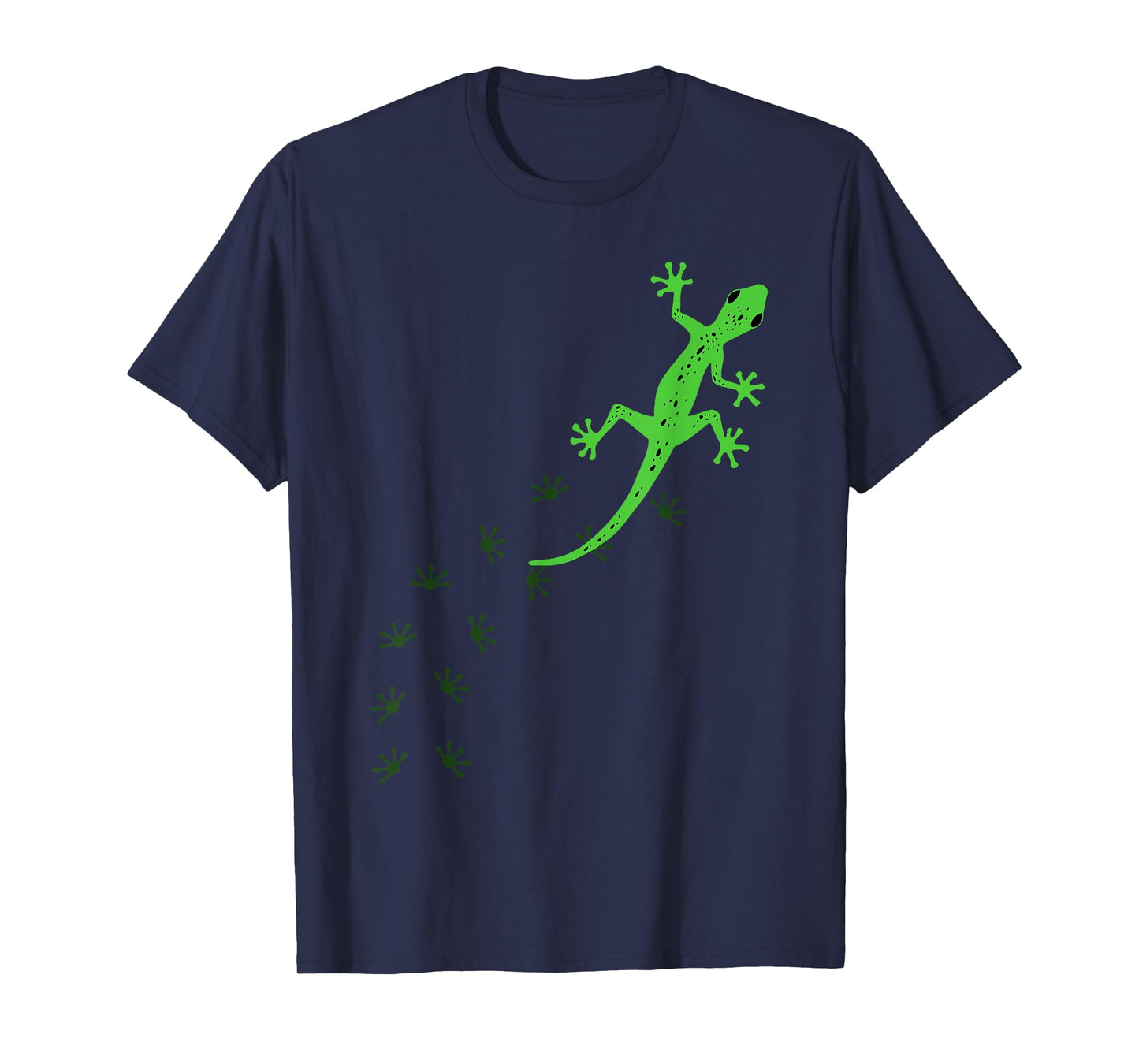 Cool Lizard Design For Men Women Gecko Pet Animal Creature T-Shirt, Black