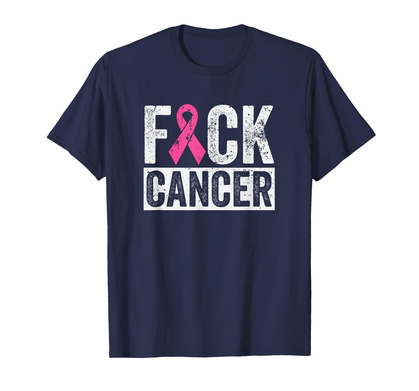 Fuck Cancer Breast Cancer Awareness T-Shirt