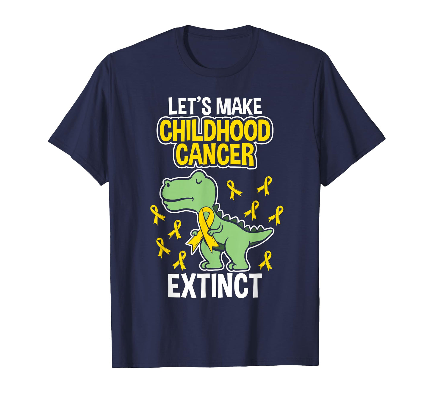 Childhood Cancer Extinct Dinosaur Dino Pediatrician Pedia T-Shirt
