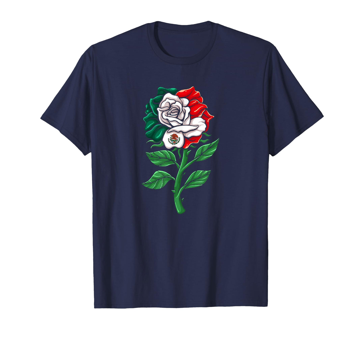 Mexico Gift Rose Tijuana Mexican Hispanic Pride Poncho T-Shirt