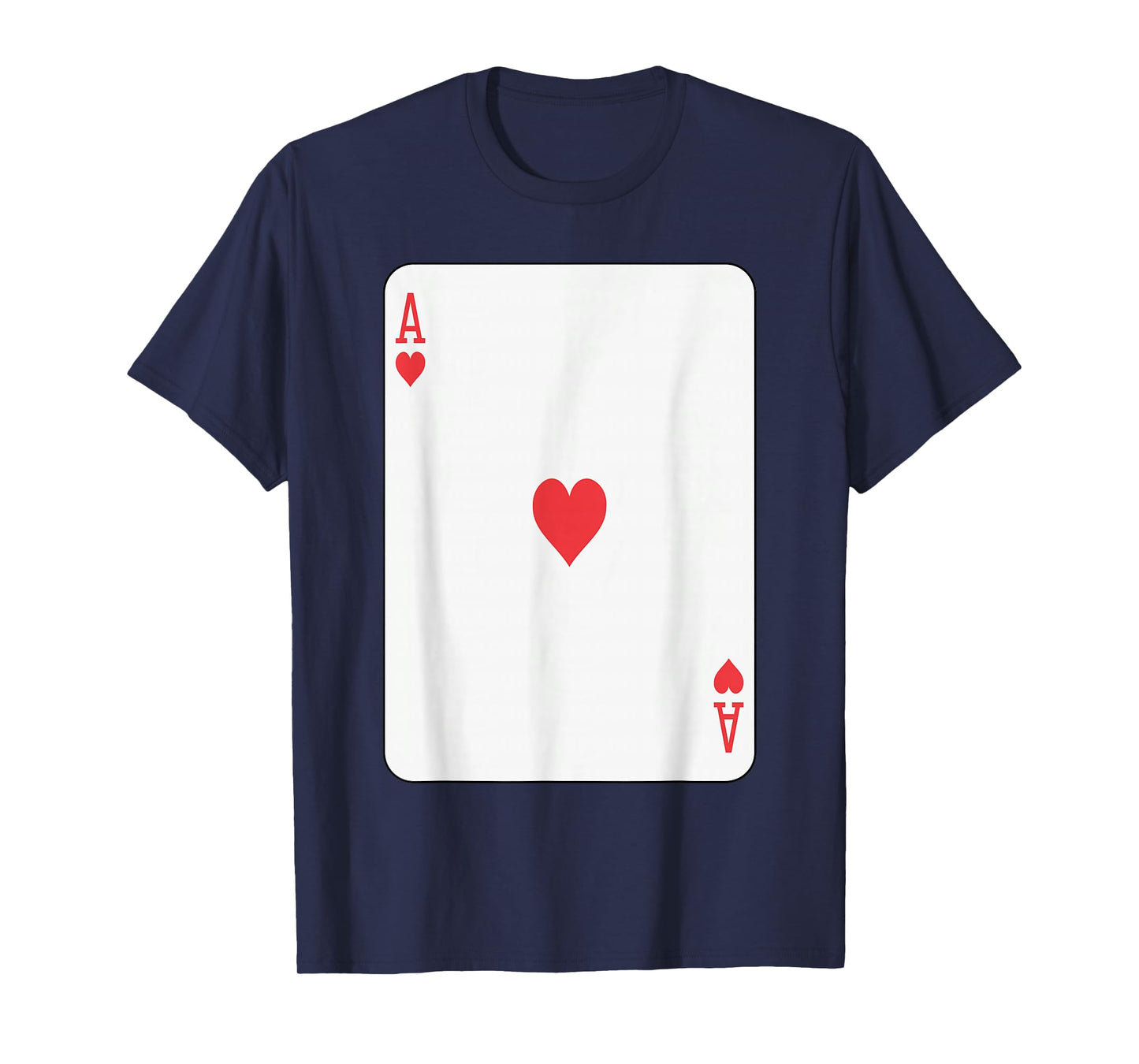 Ace of Hearts Playing Card Poker T-Shirt