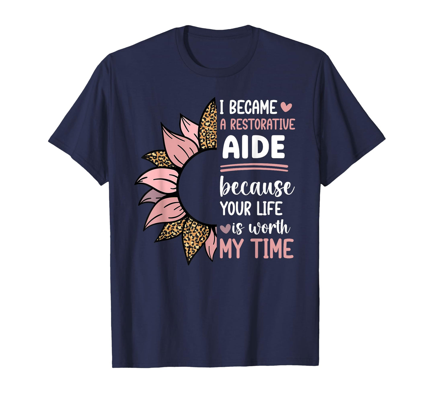 I Became A Restorative Aide Proud Restorative Aides T-Shirt
