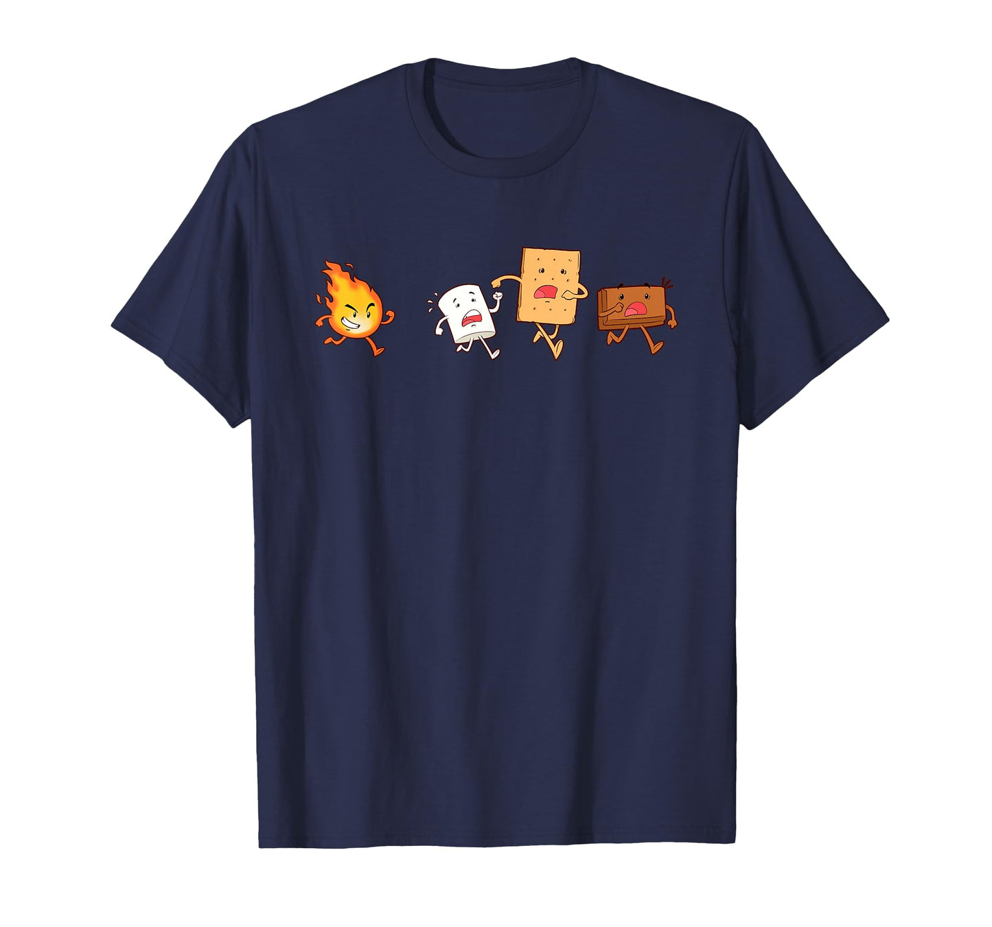 Camping Chef Gift S'mores Camp Fire T-Shirt