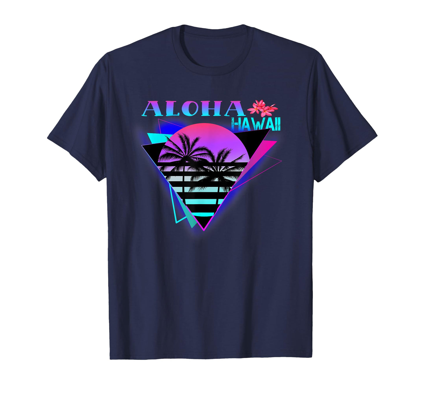 Aloha Hawaii Island Palm Beach Men Women T-Shirt