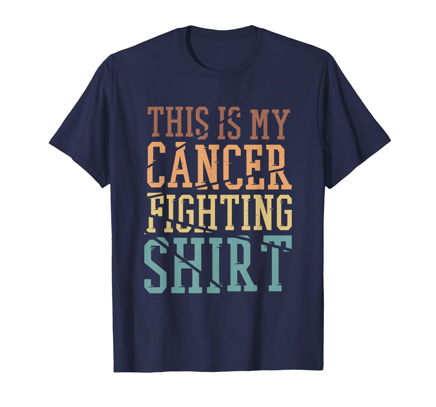 This Is My Cancer Fighting Shirt, Cancer Chemo Awareness T-Shirt