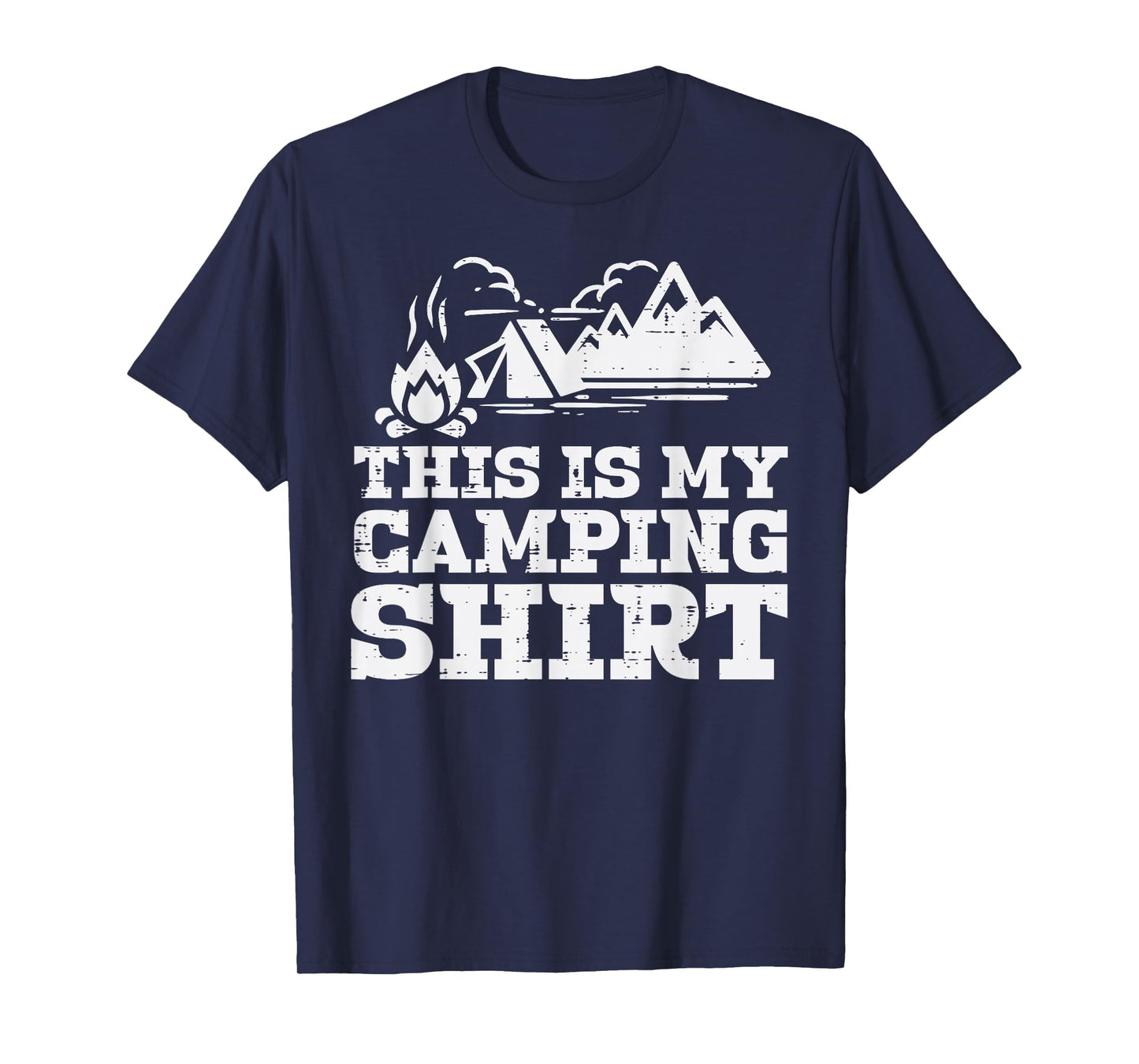 This Is My Camping Shirt Funny Camp Camper Men Women Kids T-Shirt