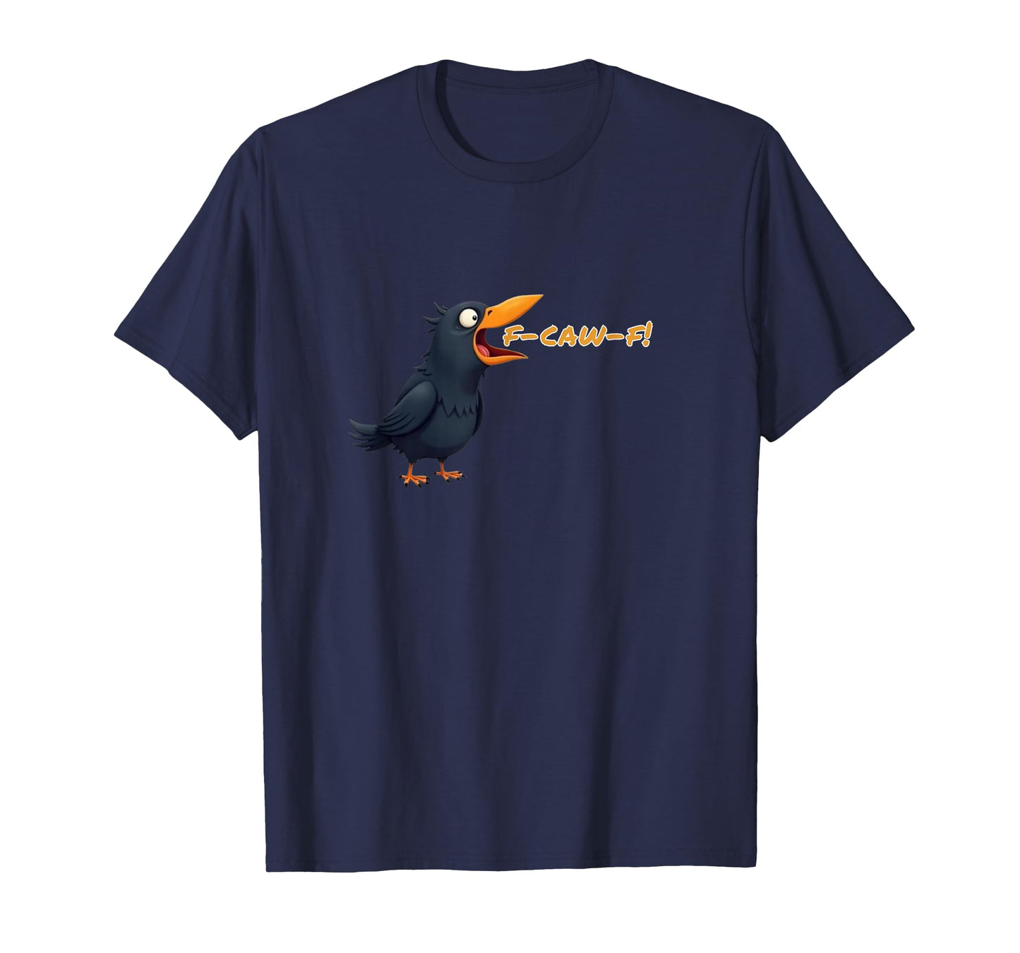 Funny Crow Swearing f-caw-f T-Shirt