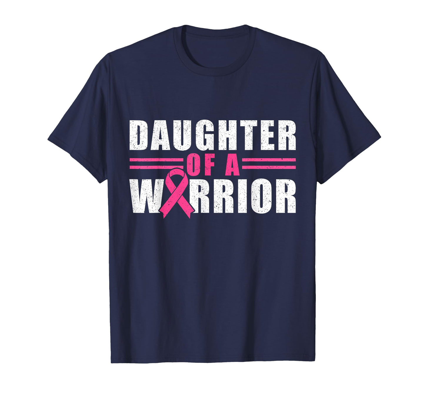 Daughter Of A Warrior Breast Cancer Awareness Month T-Shirt
