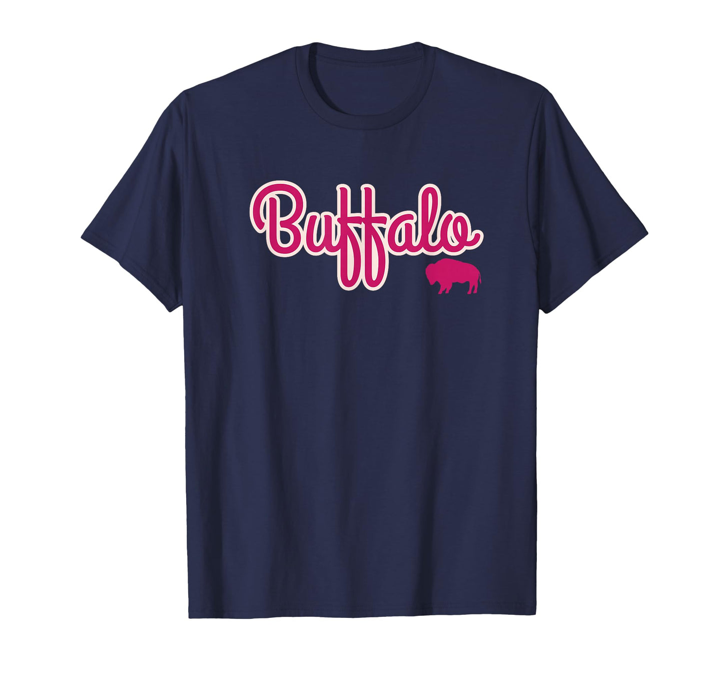 Buffalo NY Pink Color Logo, Buffalo Pride T-Shirt