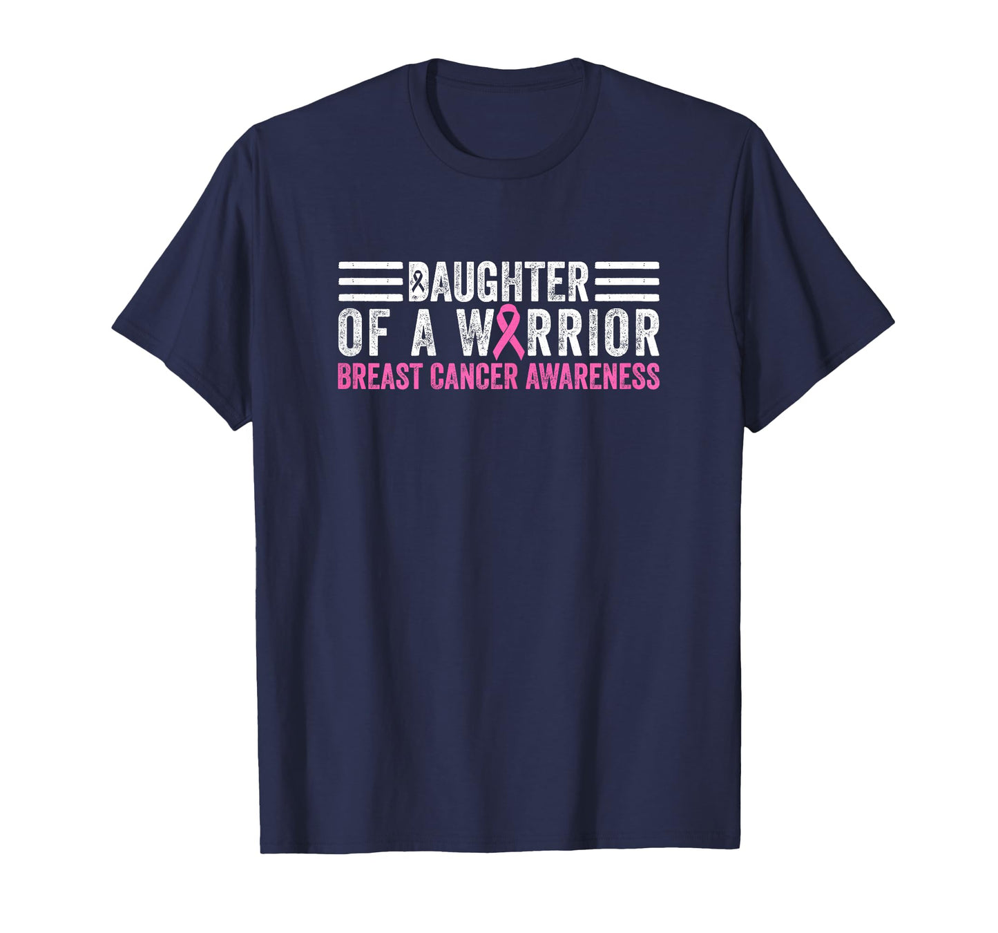 Daughter of A Warrior Breast Cancer Awareness T-Shirt