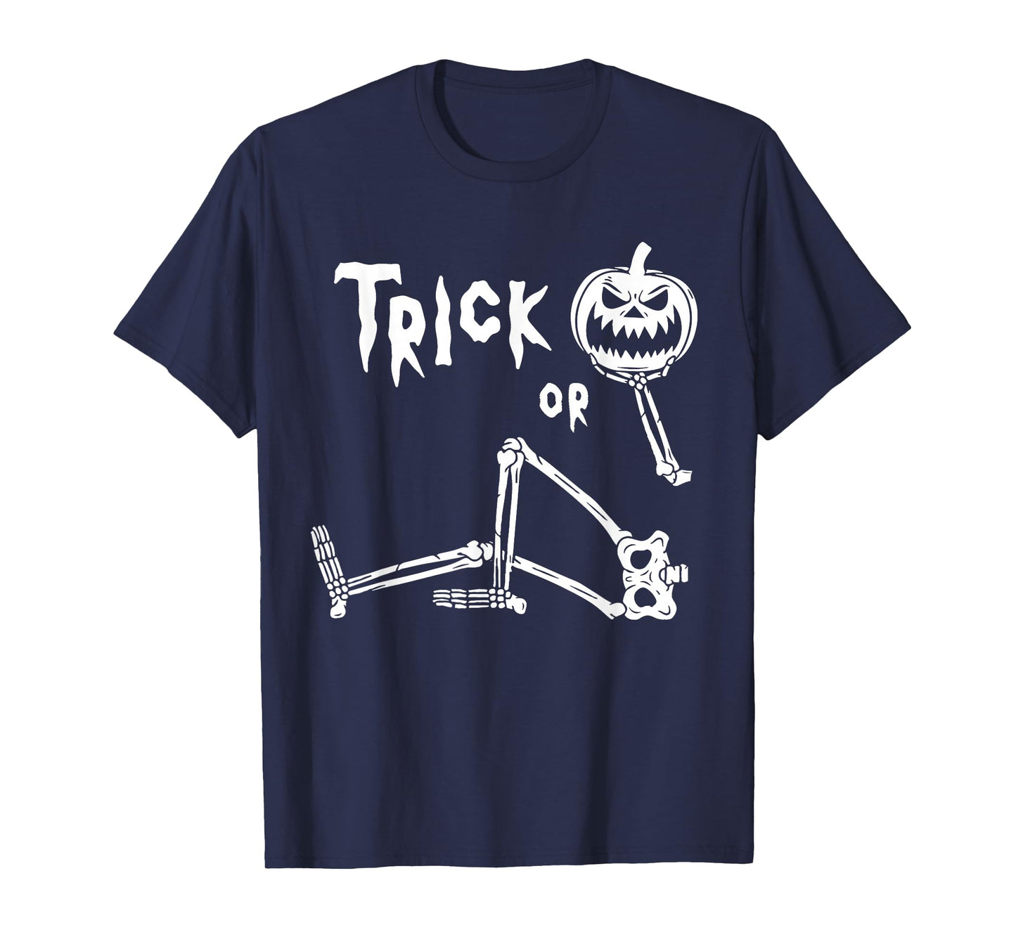 She's My Trick and He's My Treat Skeleton Couples Halloween T-Shirt