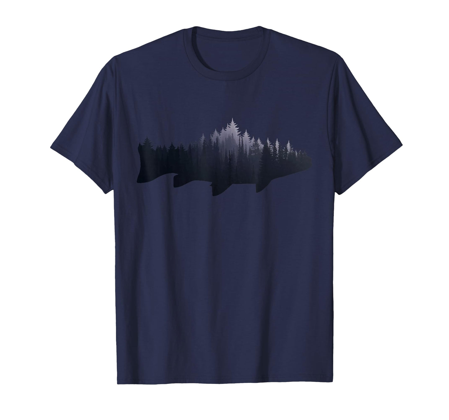 Trout T-Shirt - Fly Fishing Nature Outdoor Fisherman Gift T-Shirt