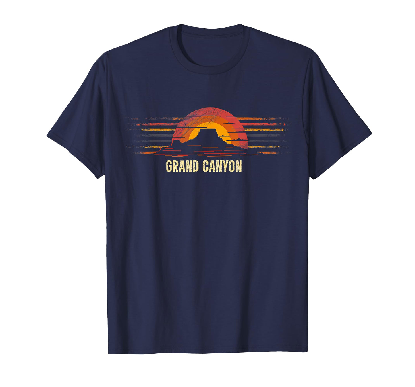 Grand Canyon - US National Park Vintage Men Women Kids Retro T-Shirt