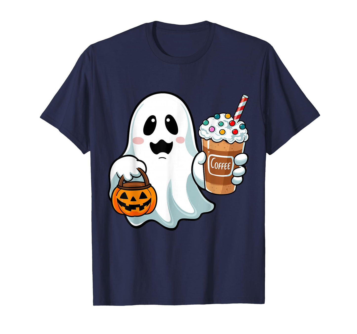 Funny Scary Happy Halloween Costume Men Women Kids Boo 2025 T-Shirt