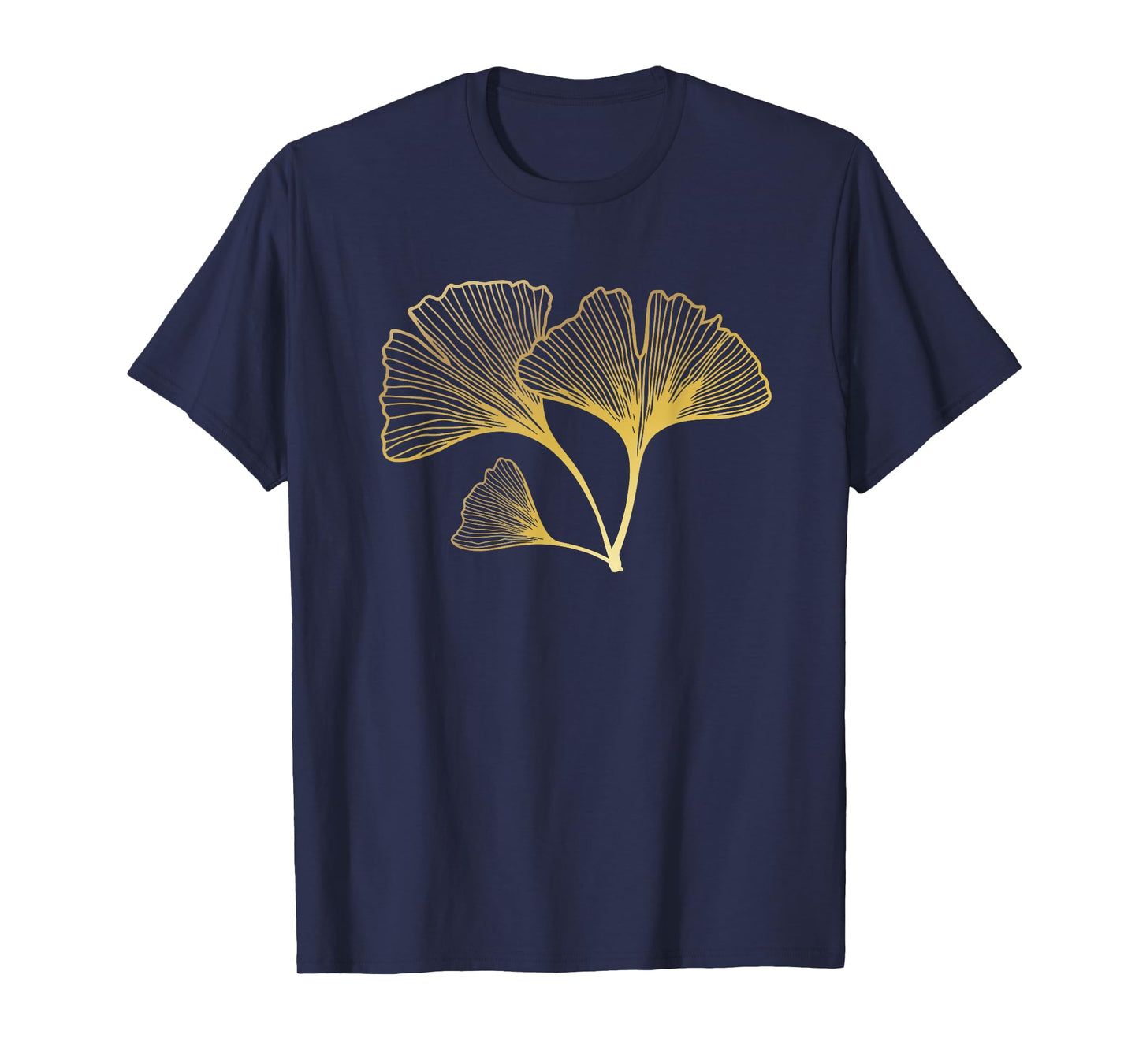 Ginkgo biloba leaf minimalist T-Shirt