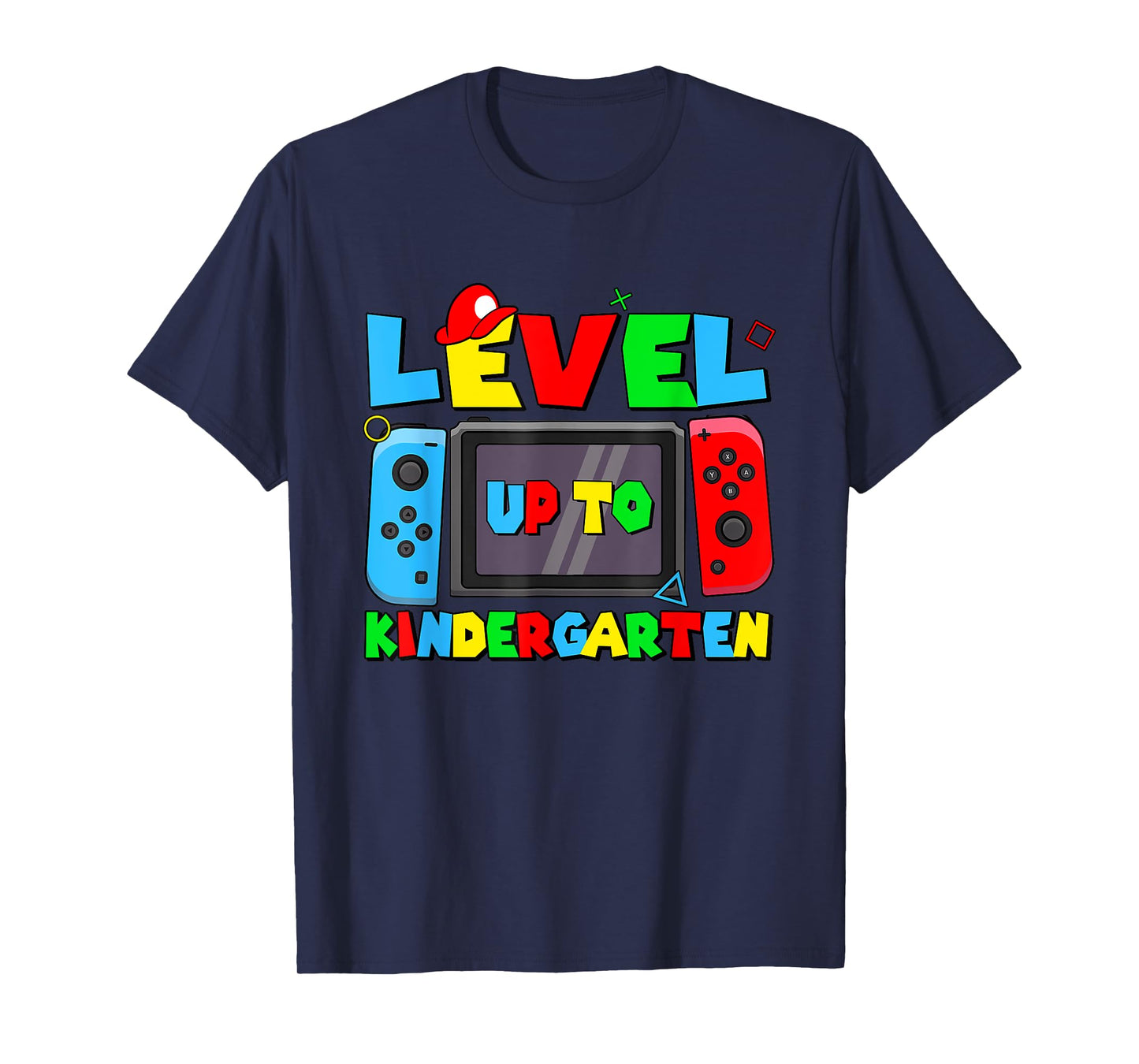 Level Up To Kindergarten Back To School First Day Kids T-Shirt