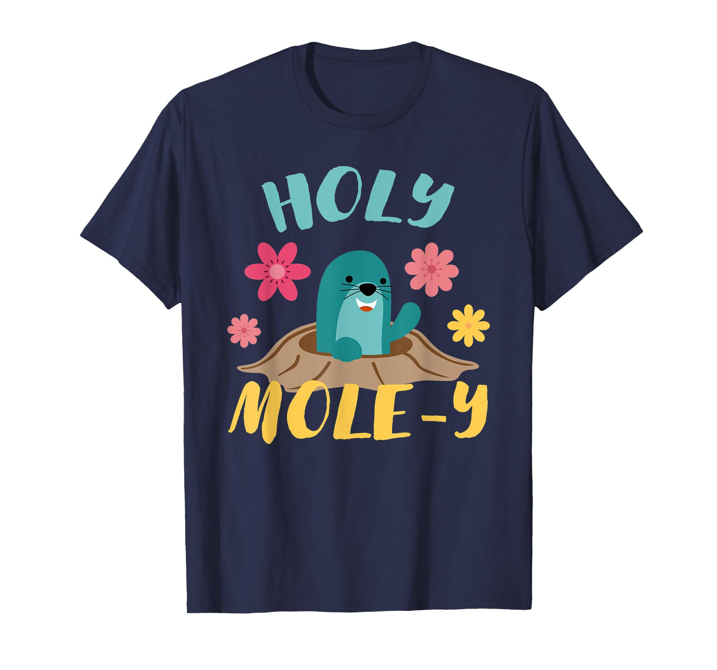 Cute mole biologist animal lover chemistry saying T-Shirt