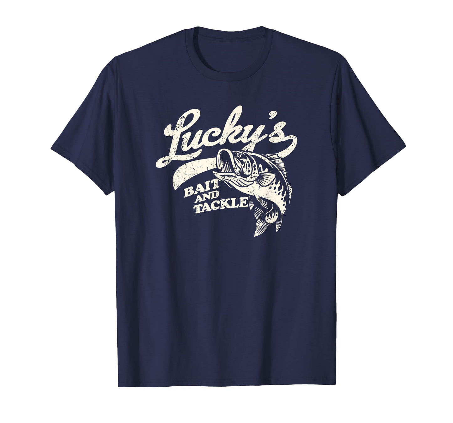 Lucky's Bait And Tackle Fishing T-Shirt