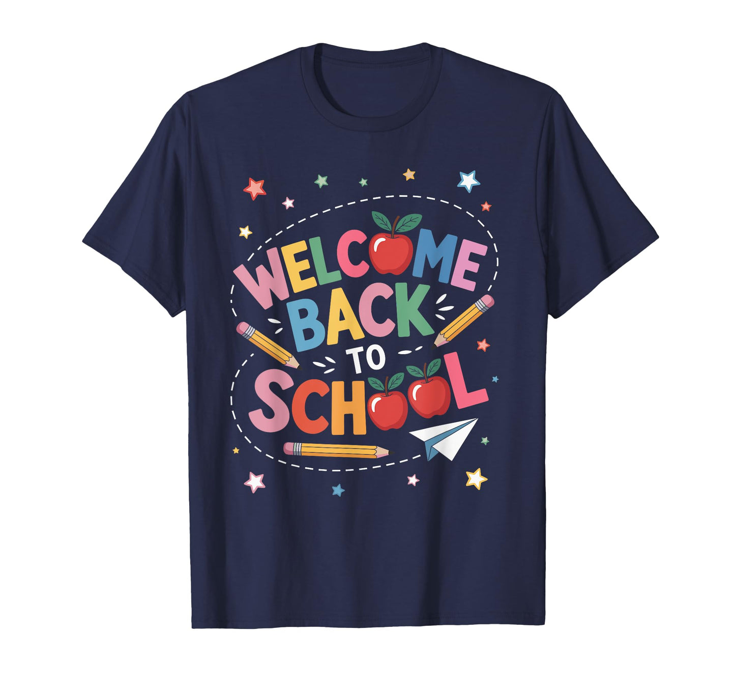 Welcome Back to School Cute First Day Of School Teacher Kids T-Shirt