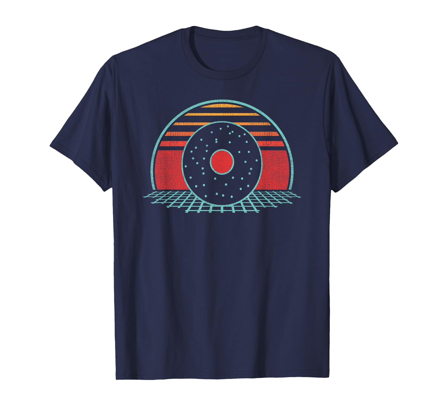 Bagel Retro Vintage 80s Style Gift T-Shirt