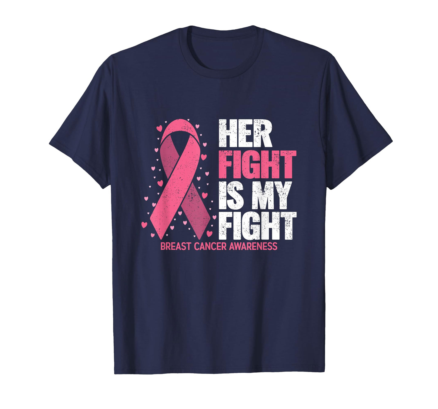 Breast Cancer Her Fight is my Fight Breast Cancer Awareness T-Shirt