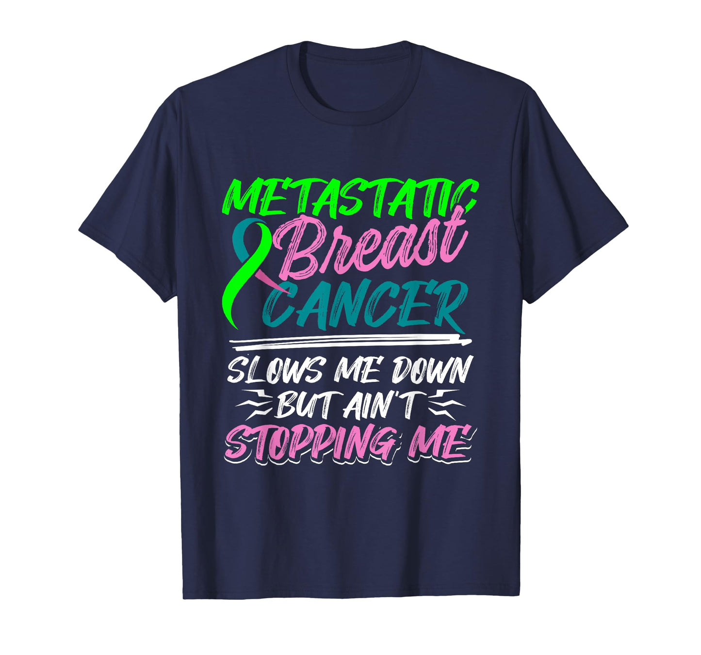 Metastatic Breast Cancer Awareness Fight Warrior T-Shirt