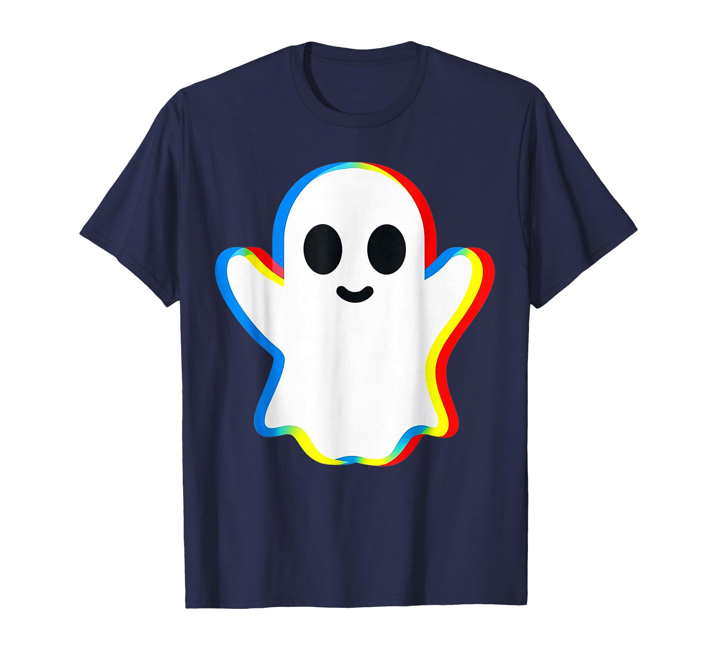 Funny Boo Ghost Glitch Halloween Costumes T-Shirt
