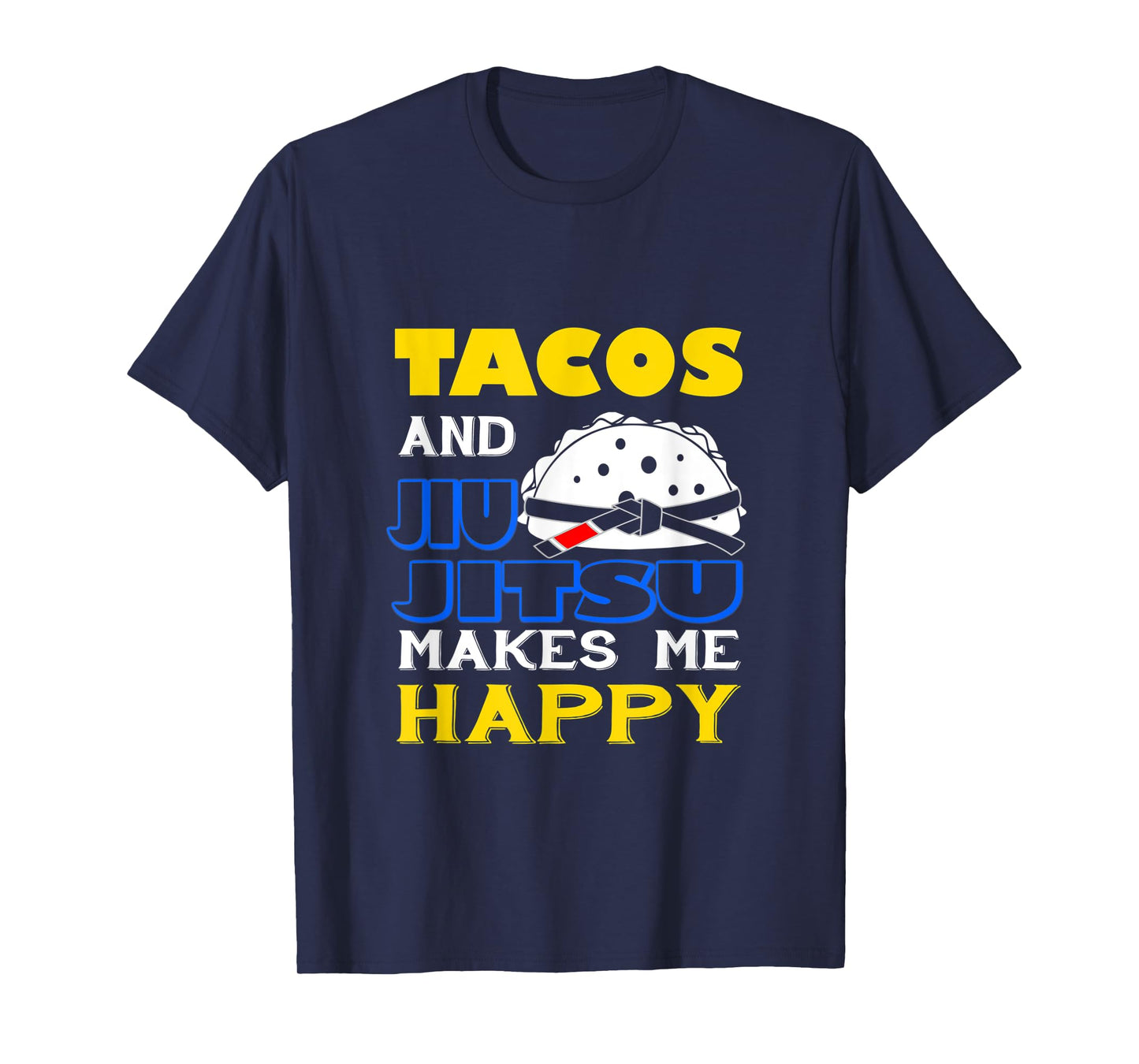 Tacos And Jiu-Jitsu Grappler tee, Funny BJJ T-shirts