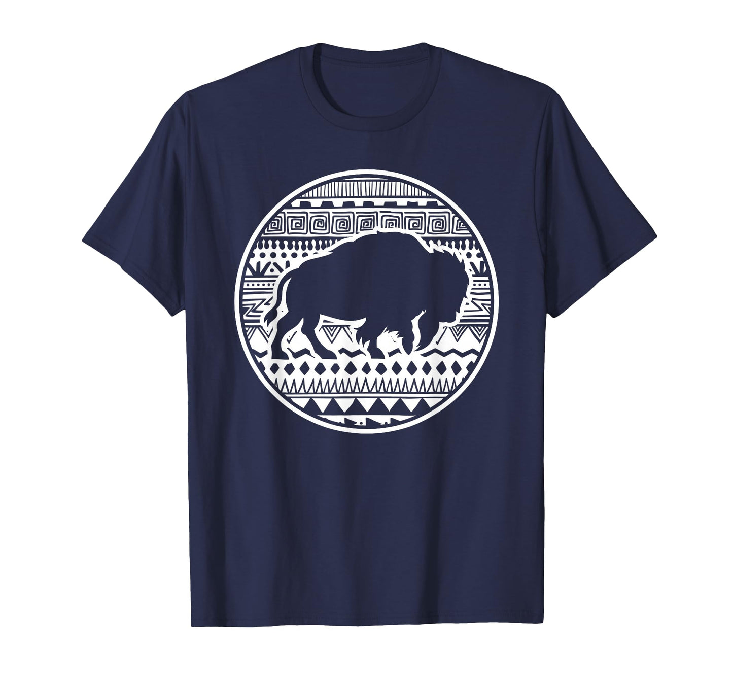 American Bison Animal Lover Vintage Tribal Buffalo T-Shirt