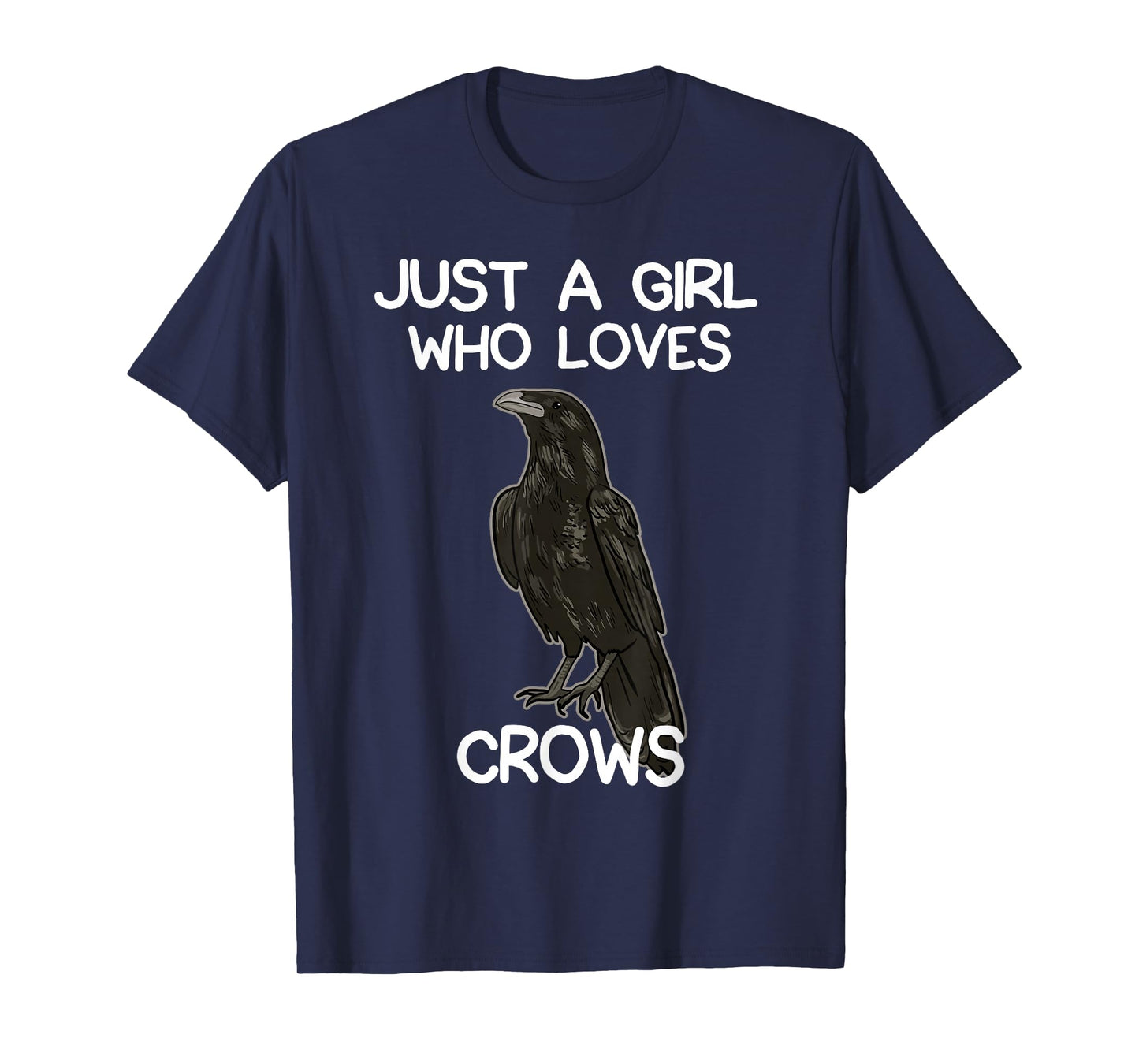 Just A Girl Who Loves Crows T-Shirt