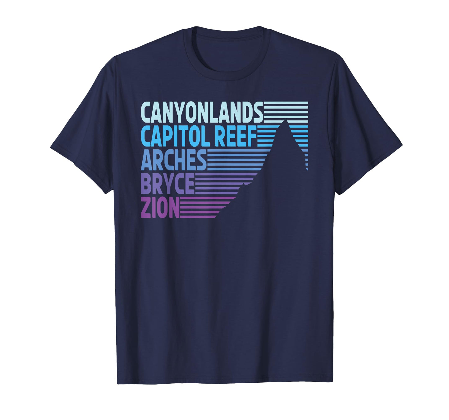 Utahs The Mighty Five National Parks T-Shirt