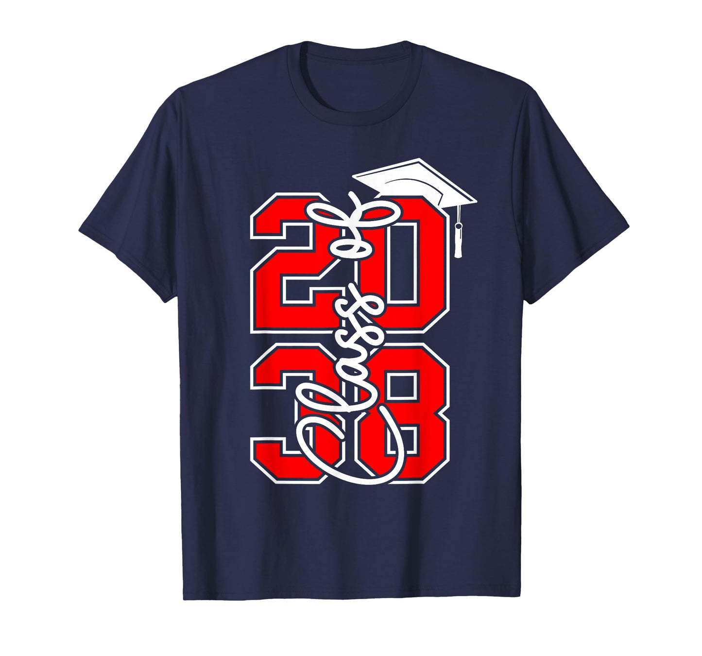 Class of 2038 Grow With Me Funny Kindergarten Back To School T-Shirt