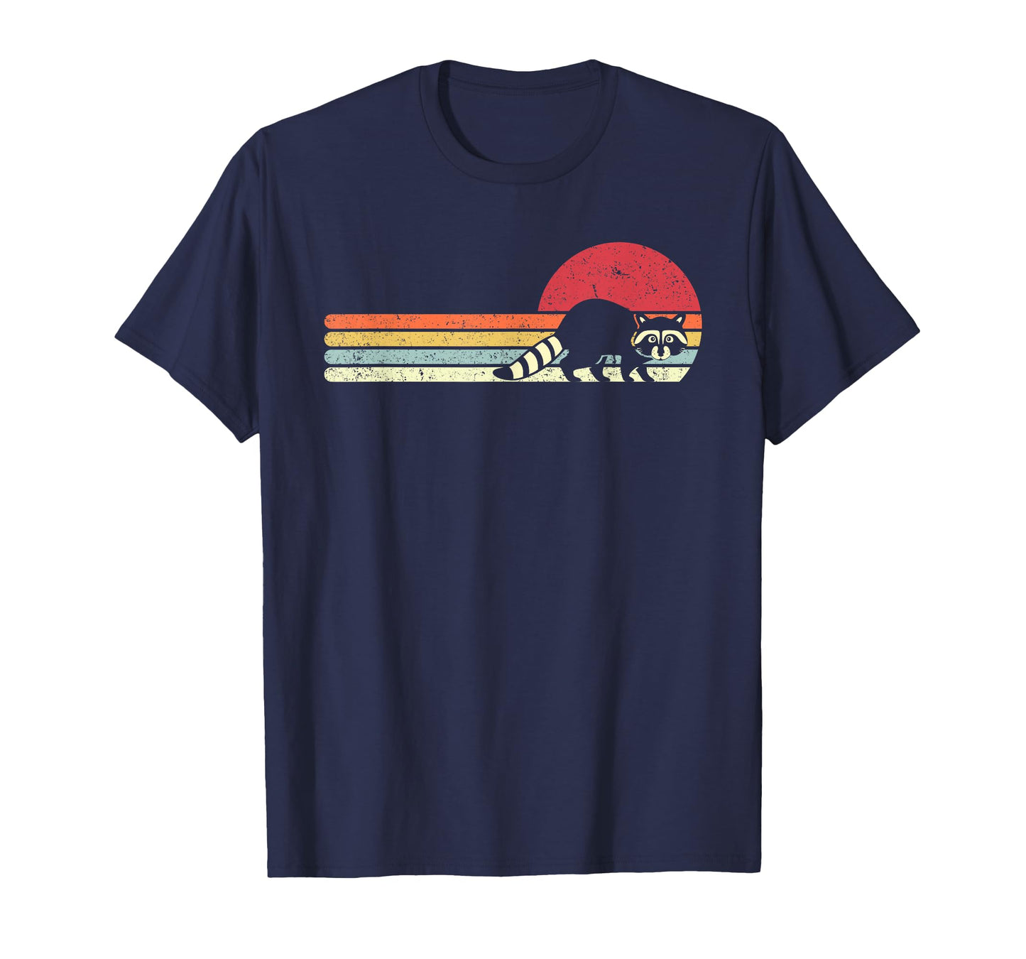 Raccoon Shirt. Retro Style T-Shirt