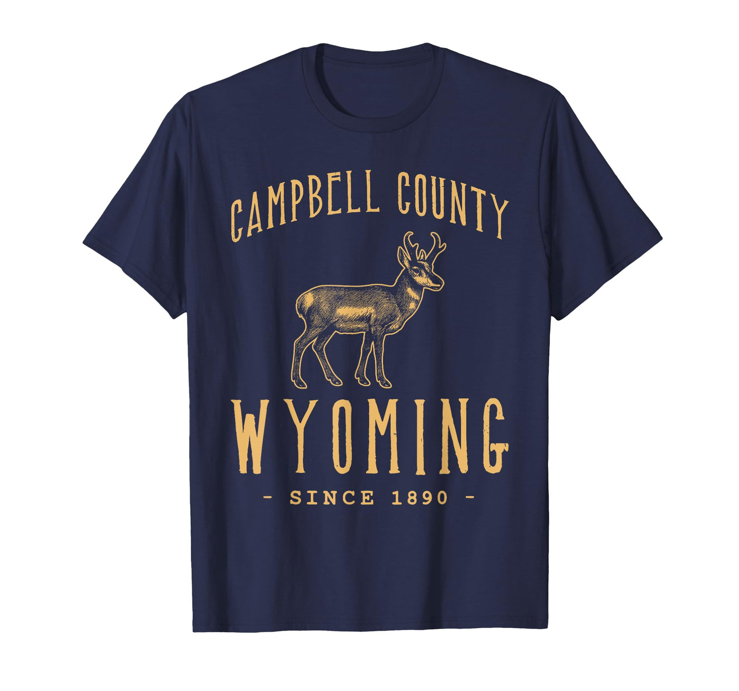 CAMPBELL COUNTY. PRONGHORN HUNTING IN WYOMING T-Shirt