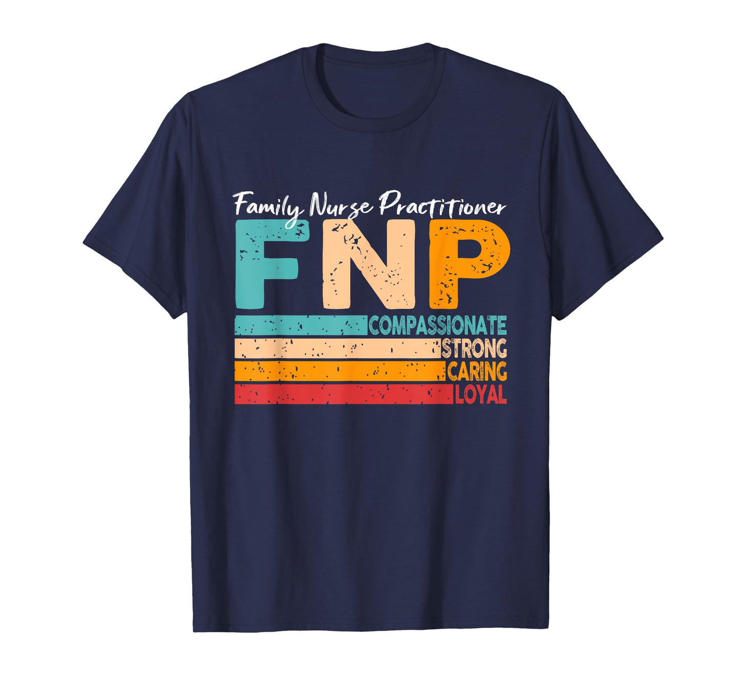 Family Nurse Practitioner Retro FNP Nurse Life Retro T-Shirt