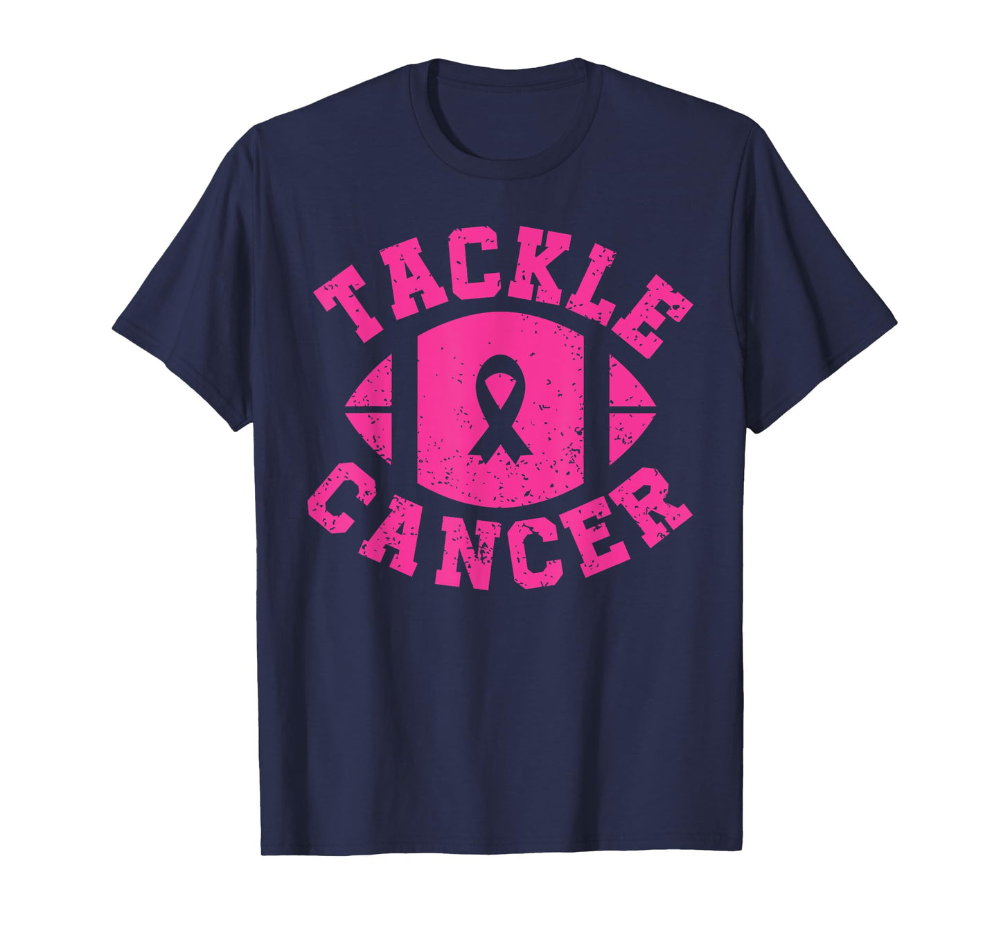 Tackle Breast Cancer Shirt Football Lovers Cancer Awareness T-Shirt
