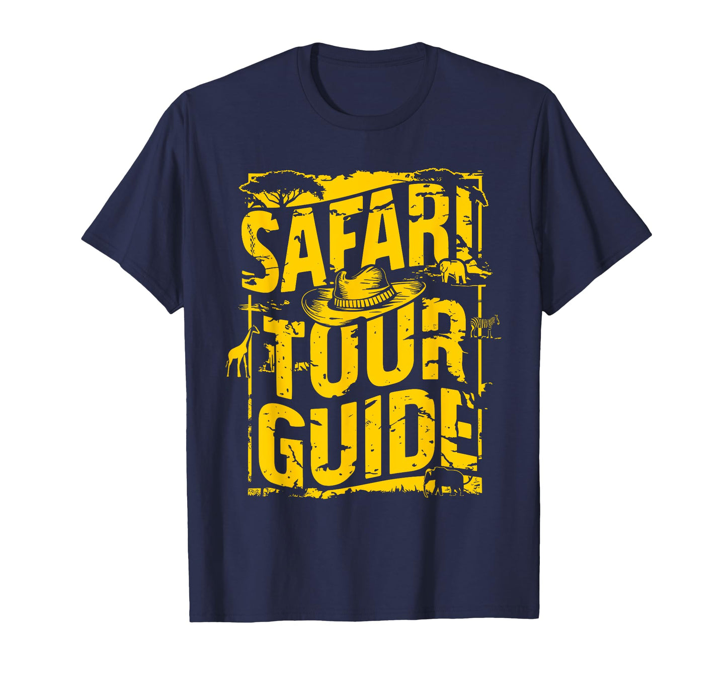 Safari Tour Guide Shirt Kids Men Women Adult Costume T-Shirt