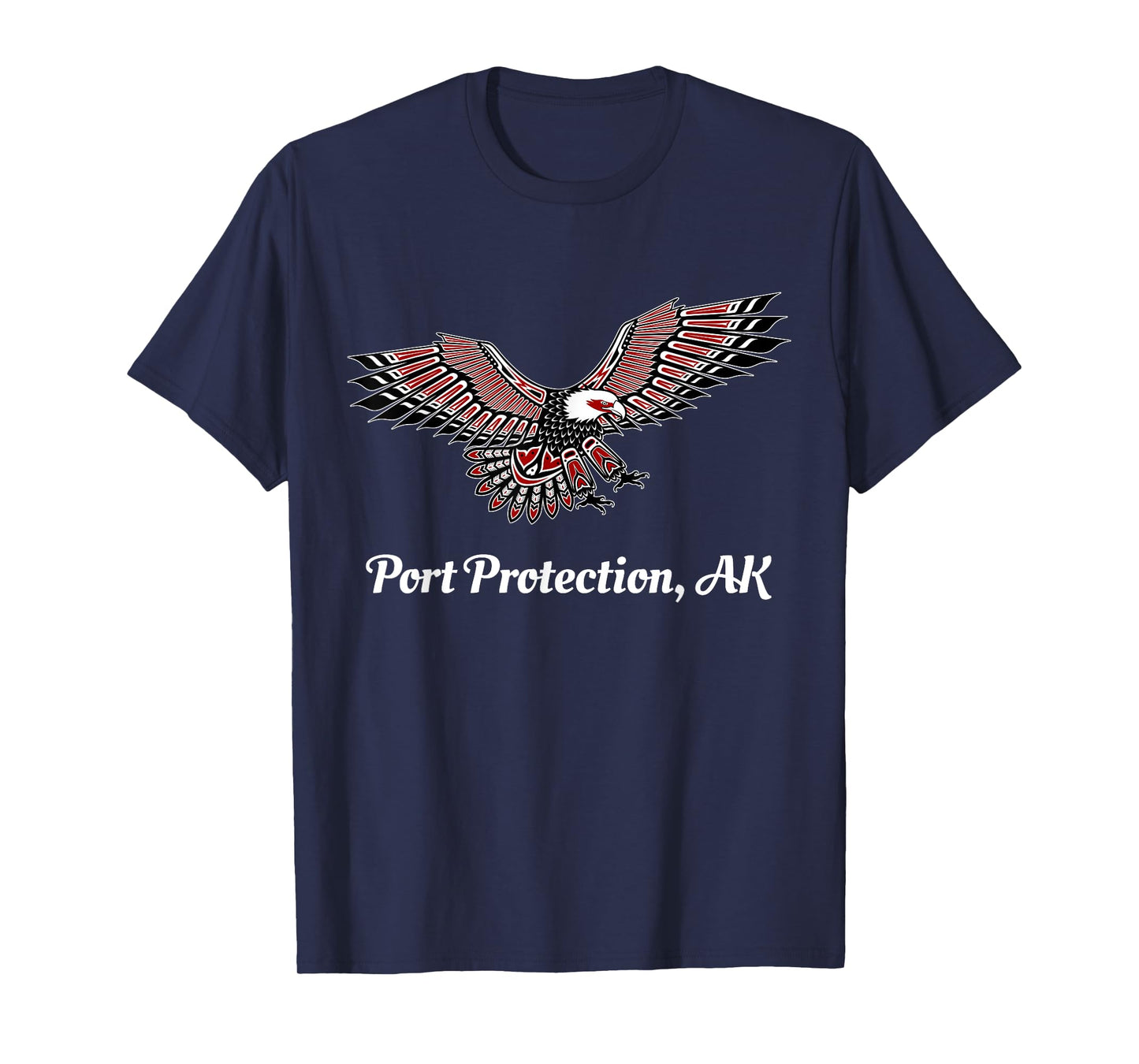 Port Protection, AK Eagle PNW Native American Totem T-Shirt