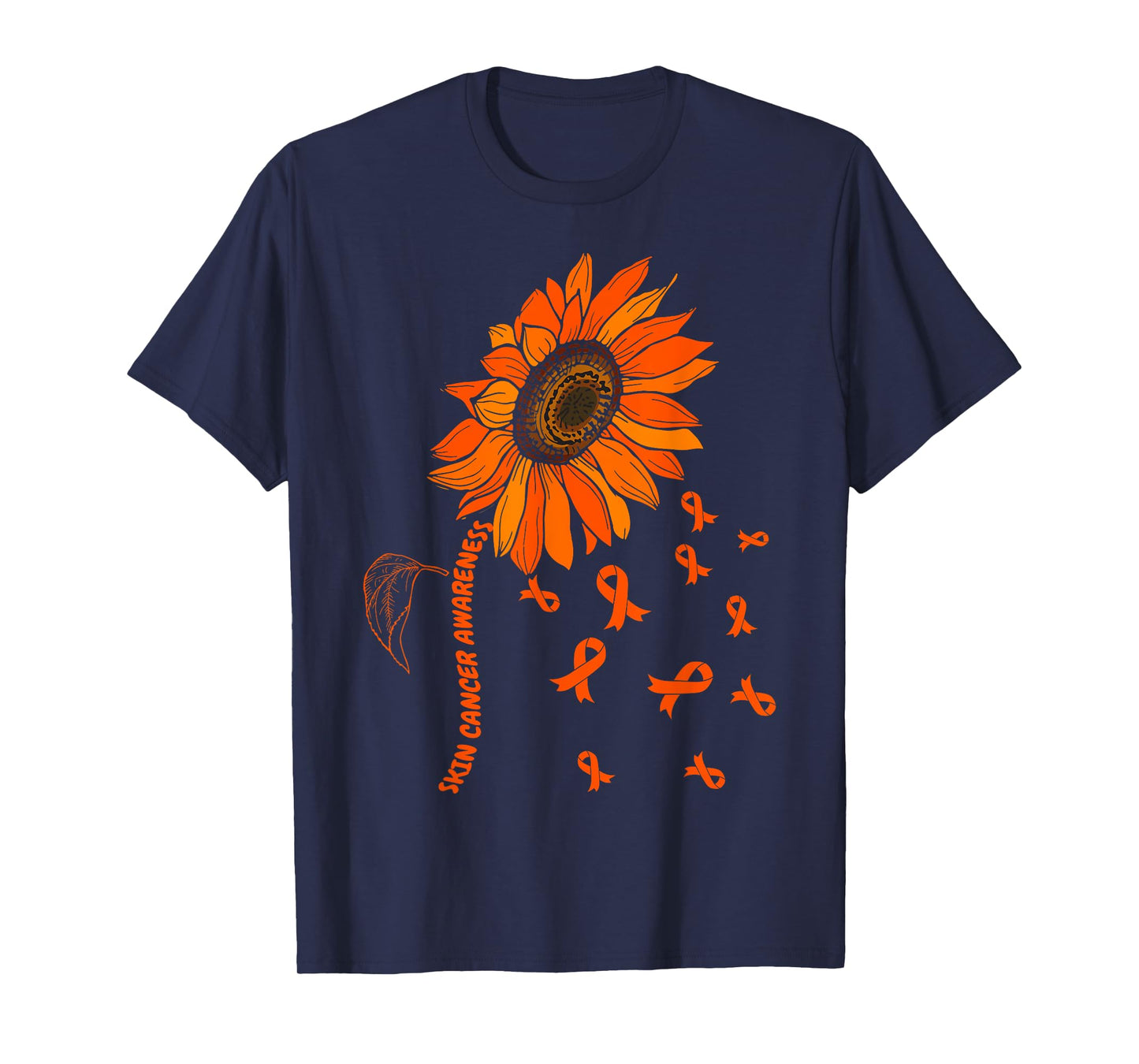 Skin Cancer Awareness Sunflower Skin Cancer Awareness T-Shirt