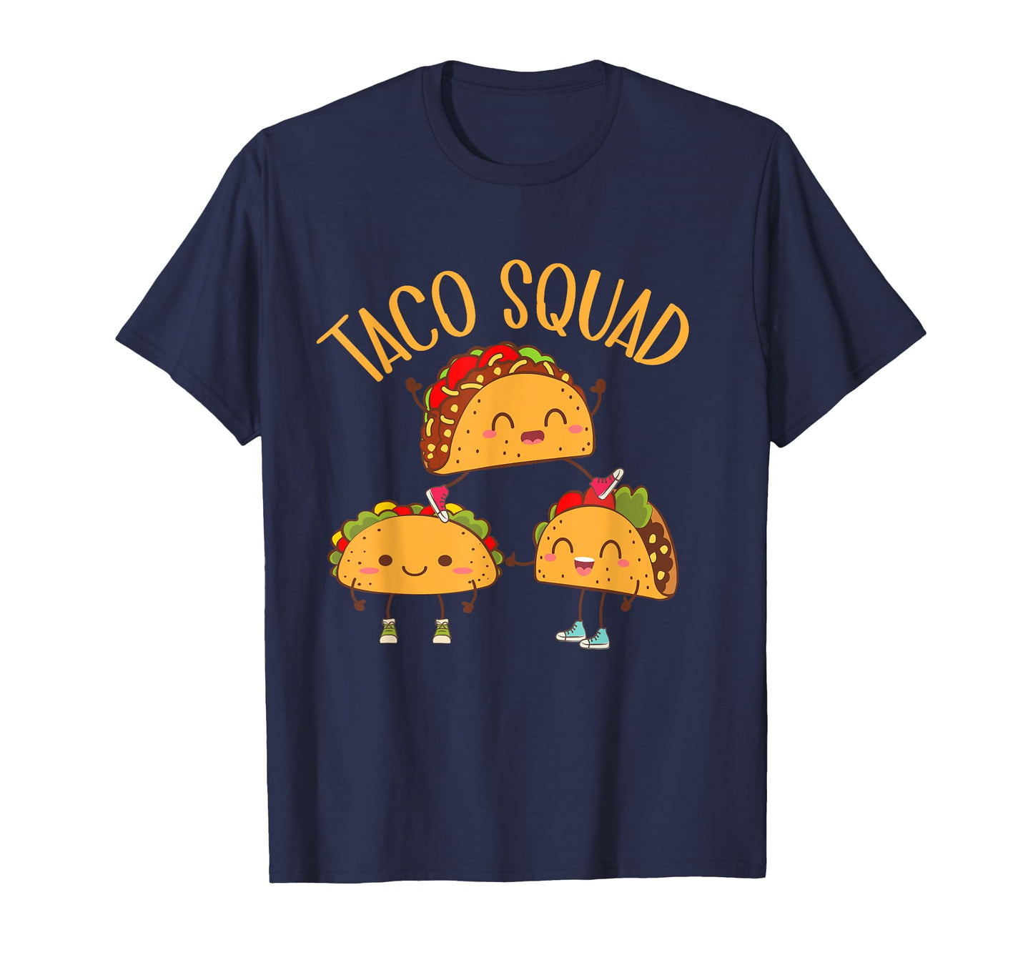 Funny Taco Squad Cute Mexican Food Lover Tee 2024 T-Shirt