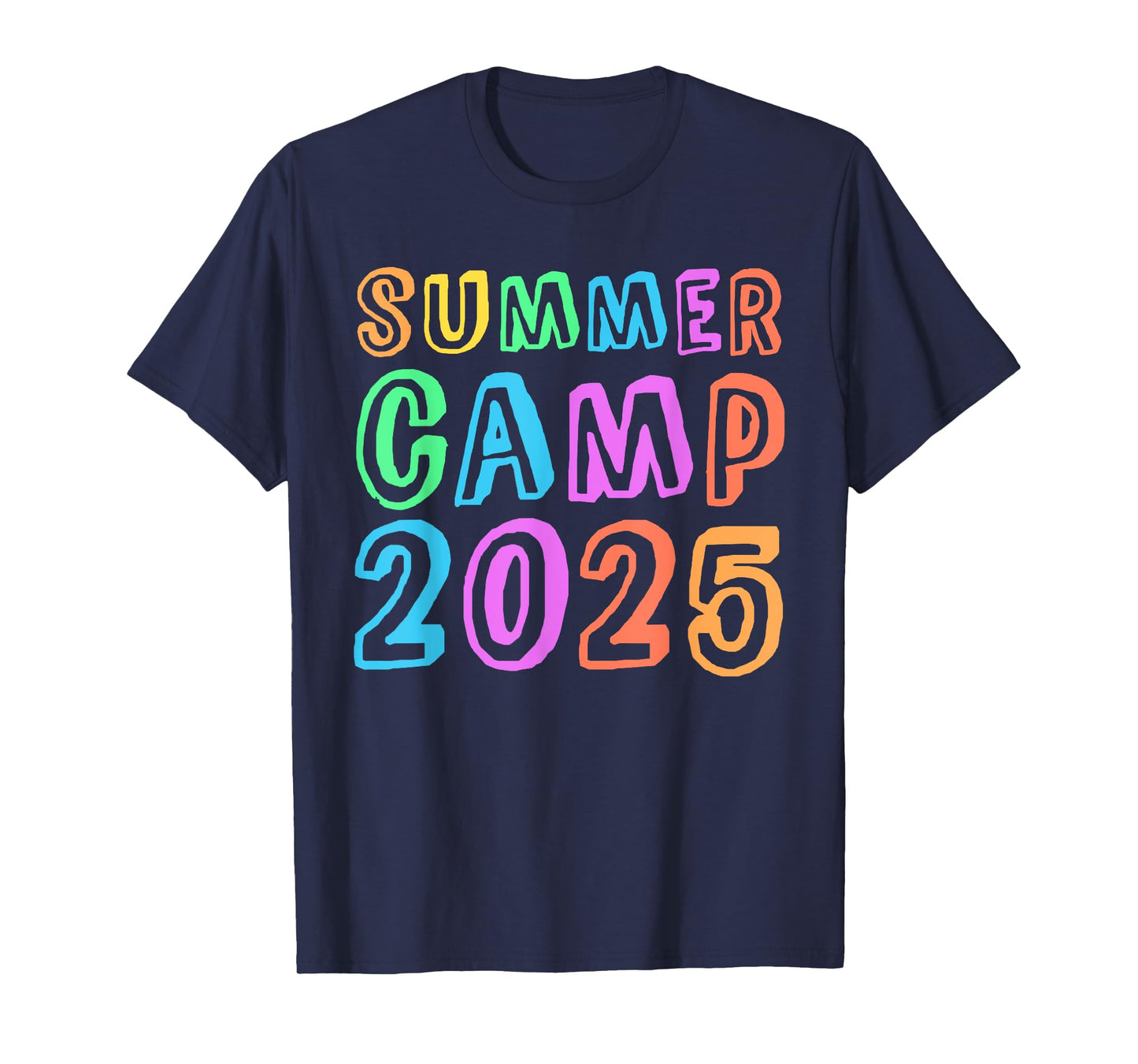 Kids SUMMER CAMP 2025 Camping Director Crew Host Counselor T-Shirt