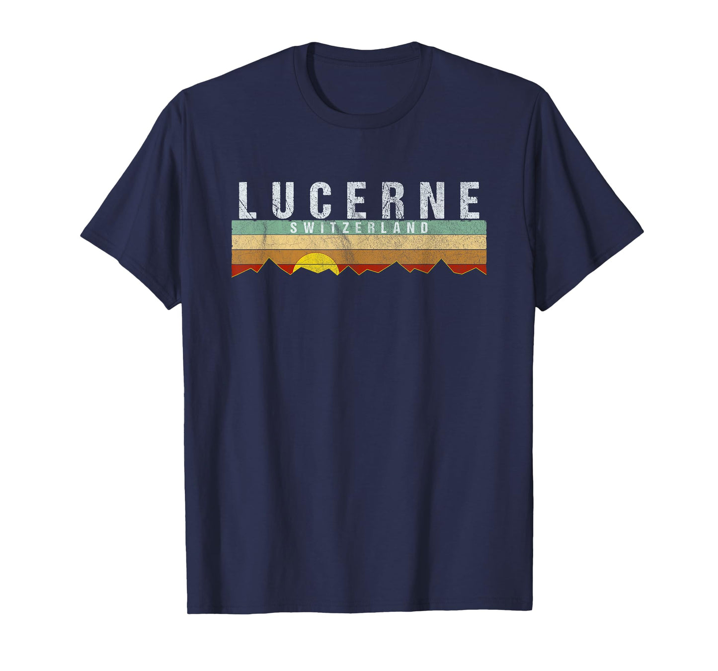 Lucerne Switzerland- Vintage Lucerne Gift T-Shirt