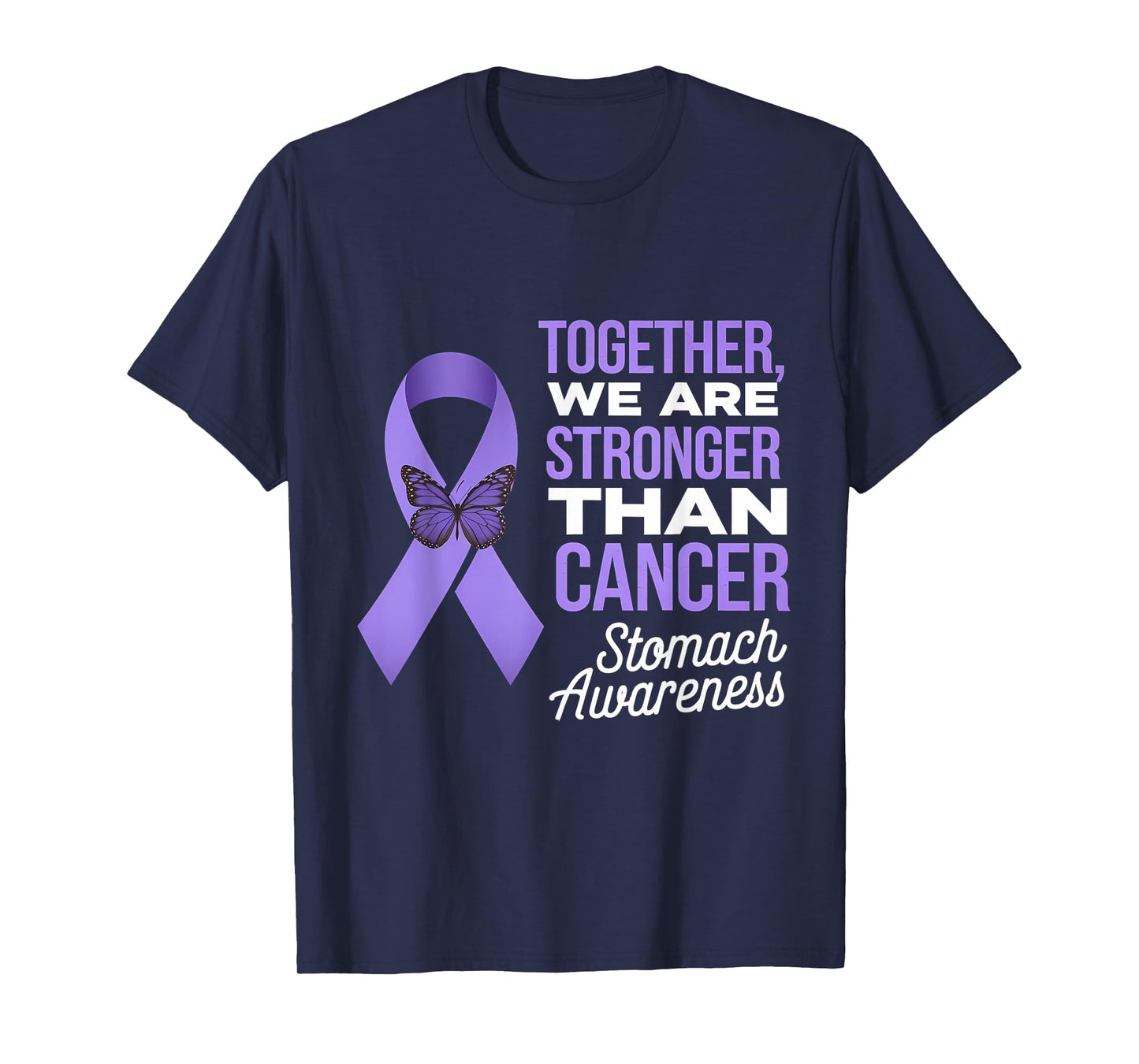 Together We Are Stronger Stomach Cancer Awareness Month T-Shirt