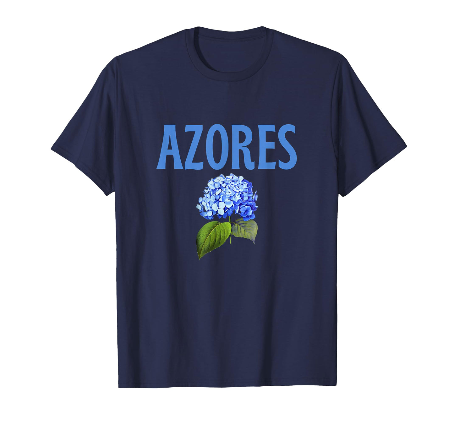 Azores Hydrangea Portugal Travel - Tops, Tees & Accessories T-Shirt