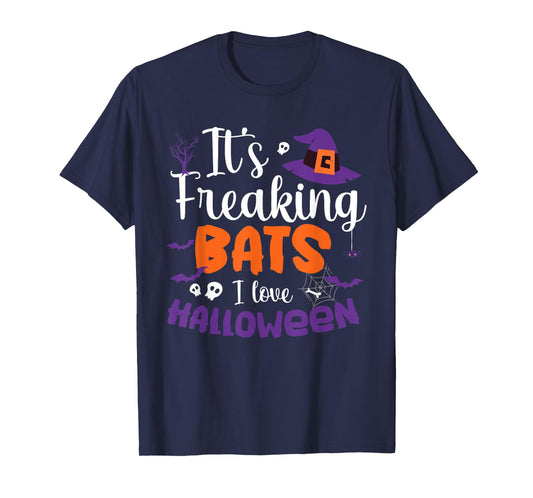 It's Freaking Bats I Love Halloween T-Shirt