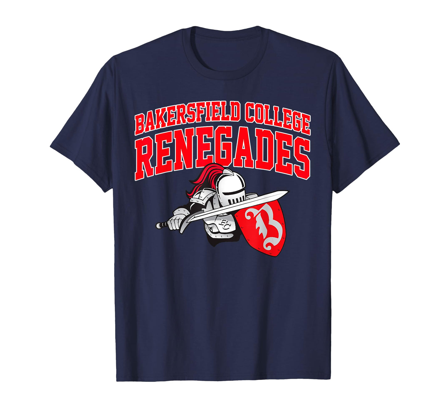 Bakersfield College Renegades Arch Vintage Sports Design Men T-Shirt